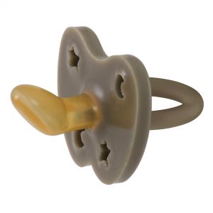 Hevea Pacifier, Orthodontic - Shiitake Grey