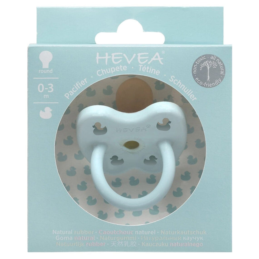 Hevea Pacifier, Baby Blue